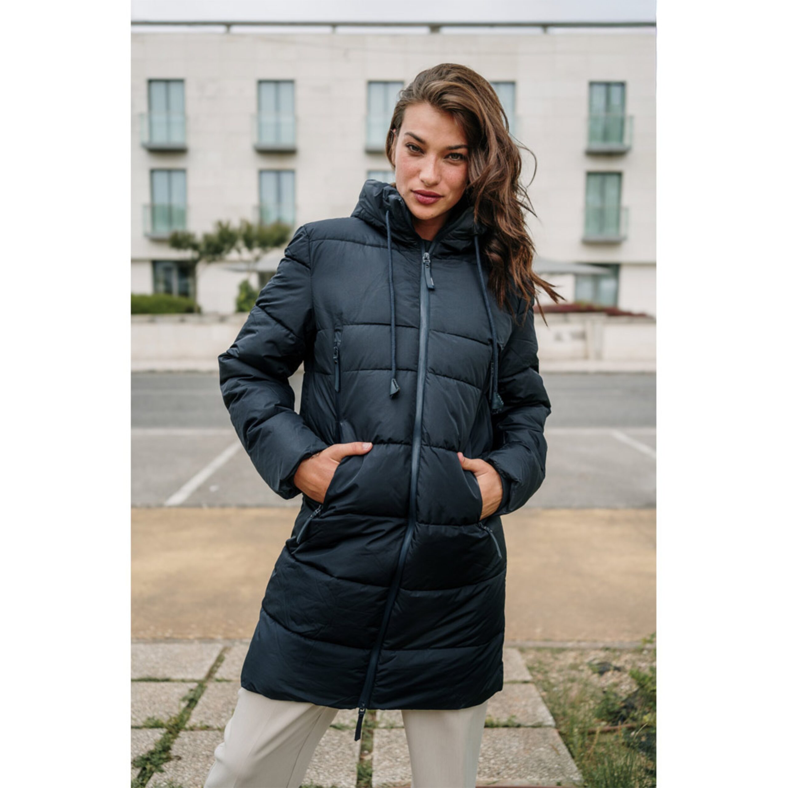 Pehme unisex parka BRUSSELS
