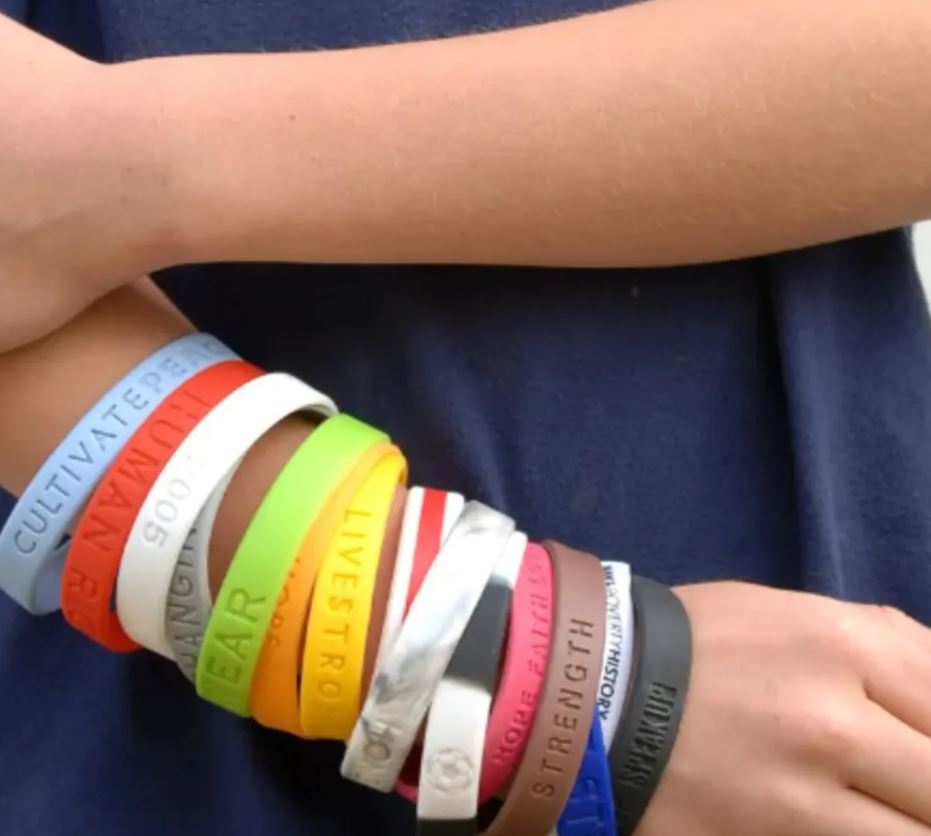 PVC silikoonist reljeefne käepael